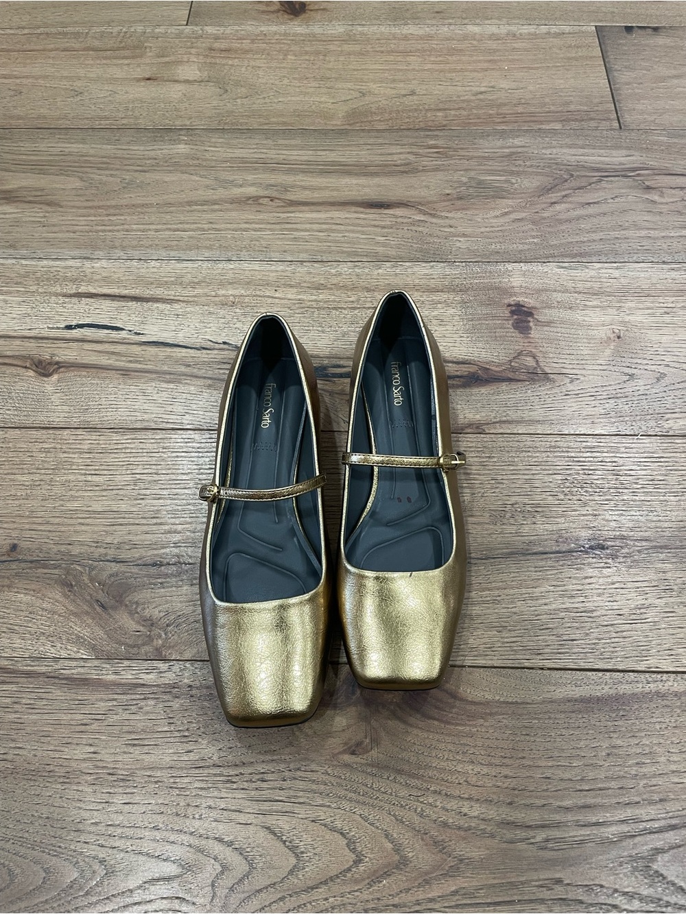 Franco sarto Tinsley’s Gold Mary Jane Flats - Women